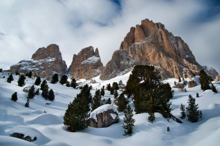 Italia - winter, nature, photography, snowy, mountains