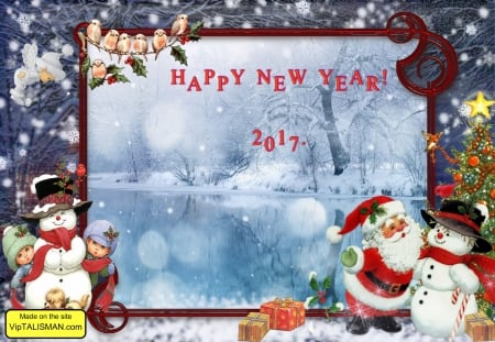 Happy 2017. - holidays, winter, new year, happy