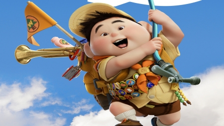 43 - flying, russell, up, movie