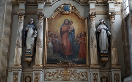 Madonna and Dominican Saints - Saints, Virgin, Dominicans, Mary, Jesus