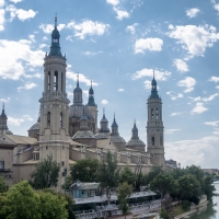 Basilica in Saragossa, Spain