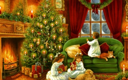 Old Fashioned Christmas - fashioned, old, christmas, festival