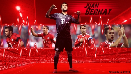 Juan Bernat - bernat, byern, munich, juan