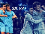 Sergio Aguero and David Silva