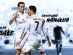 Cristiano Ronaldo and Gareth Bale