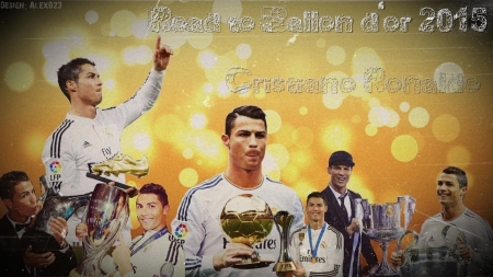 Cristiano Ronaldo Season 2014/2015 - ballon, to, road, dor