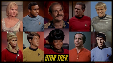 Star Trek - Star Trek, Scotty, Harry Mudd, Khan, Uhura