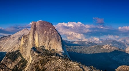 Mountain - Mountain, nature, tree, sky