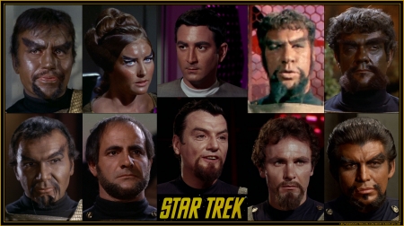 Star Trek Original Series Klingons - Kor, Kang, Koloth, Darvin