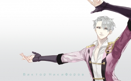 Victor - victor, yuri on ice, anime, viktor