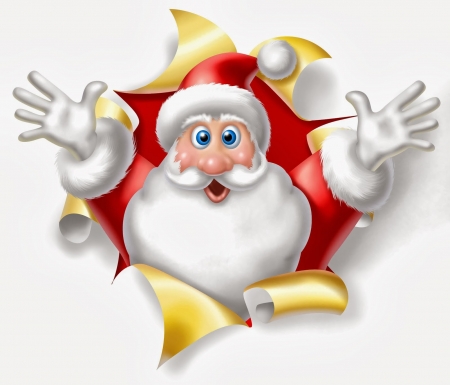  Santa - christmas, santa, superize, merry