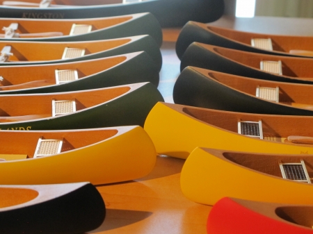 Toy Canoes - seacraft, marine, canoe, boat