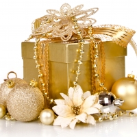 Gold Christmas Decoration