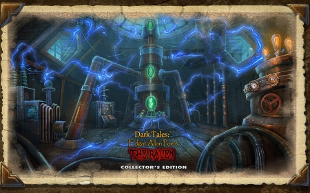 Dark Tales 10 - Edgar Allan Poe's The Raven10 - fun, puzzle, hidden object, cool, video games