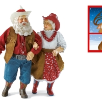 Cowboy & Mrs. Claus..