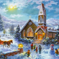 Christmas scene