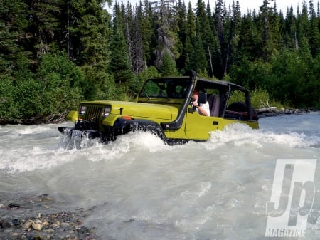 Jeep Wrangler YJ 1992 - offroad, 4x4, crossing, thrill