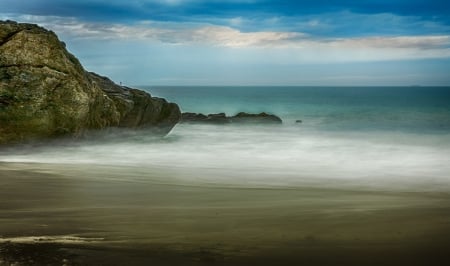 Magical view - beach, ocean, nature, sea