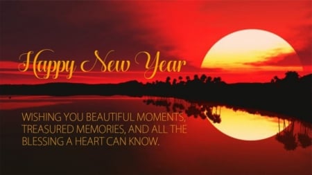 HAPPY NEW YEAR - Sunsets & Nature Background Wallpapers on Desktop ...