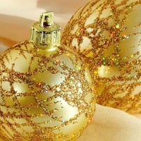 Golden Shiny Baubles