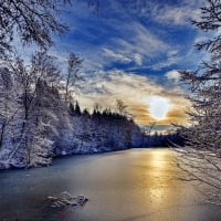 Winter River