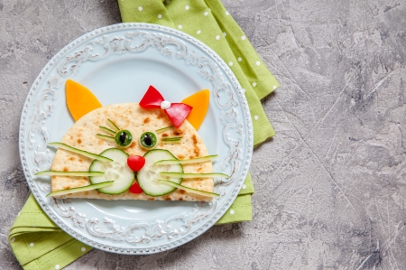 Cat sandwich - sandwitch, pisica, funny, food, cat