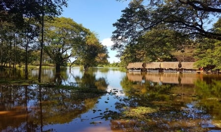 Banan Temple - fun, nature, lake, forest, cool