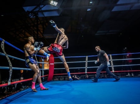 Thai Boxing - fighter, sport, boxing, fight, MMA, fighting, thai