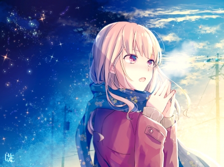 Anime - cg, anime, girl, art