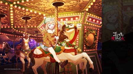 Souffle - craciun, girl, christmas, gothic wa mahou otome, carousel, souffle, tagme, anime, manga