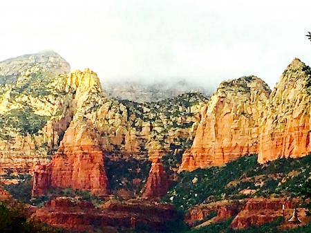 Sedona Sandstone - sedona, nature, sandstone, mountain, travel, southwest