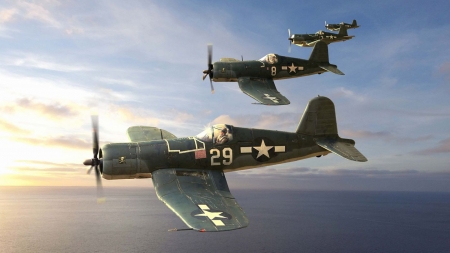 Jolly Rogers - warbird, vf-17, jolly rogers, corsair