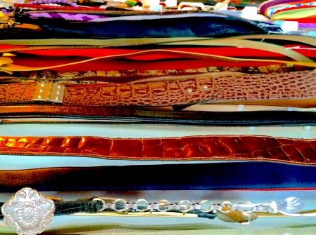 Just Belts - abstract, clothing, photography, belts, art