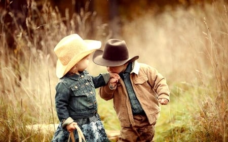 How To Treat A Cowgirl.. - women, fun, kids, female, boots, hats, children, western, girls, cowgirl, style, outdoors, cowboy, blondes, ranch