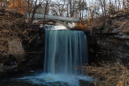 Minneopa Falls - Mankato, Falls, Minnesota, Minneopa