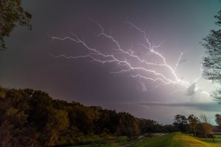 Storm - sky, storm, bolt, lightening