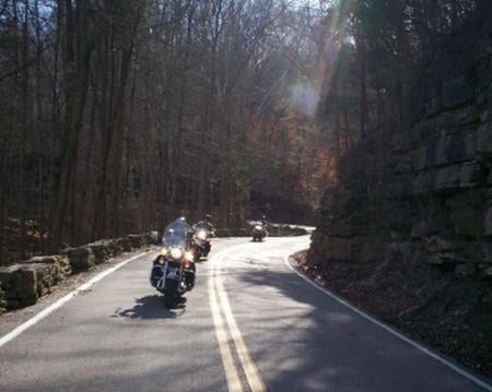 Standing Stone State Park - nature, roadway, scenic, motorcycle