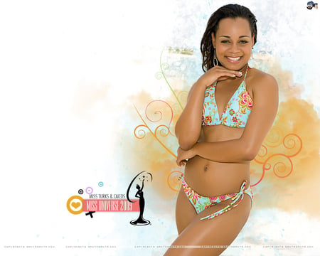 Miss Universe 2009 BAHAMAS Participant  - girls, beauty, bahamas, miss universe, 2009