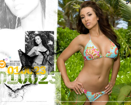 Miss Universe 2009 BAHAMAS Participant  - girls, beauty, bahamas, 2009, miss universe