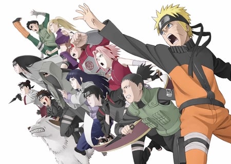 aburame shino haruno sakura hyuuga hinata hyuuga neji inuzuka kiba nara shikamaru naruto rock lee sai t - sai, shikamaru, aburame, sakura, rock, kiba, hyuuga, t, hinata, naruto, lee, inuzuka, neji, nara, shino, haruno