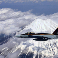 F-18 Mt Fugi