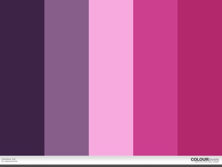 COLOURlovers com Cheshire Cat - pink, purple, light purple