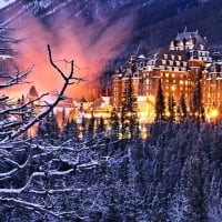 Hotel at Lake Louise, Banff NP