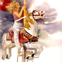 Carousel Horse and Rider 