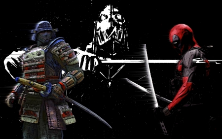 Deadpool vs. Samurai - For Honor, Deadpool, Marvel, Samurai