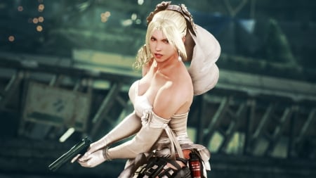 Nina Williams - Tekken 7 - tekken 7, weapons, 3d, nina williams, video games