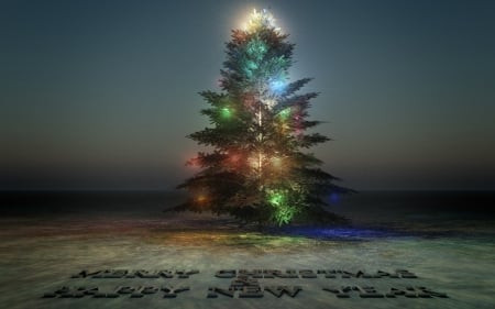 Colorful Christmas - Tree, Christmas, Colorful, New Years