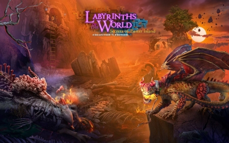 Labyrinths of the World 5 - Secrets of Easter Island09 - hidden object, cool, video games, fun, puzzle