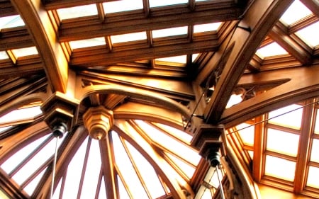 Architectural Design - structure, ceiling, window, skylights, architecture