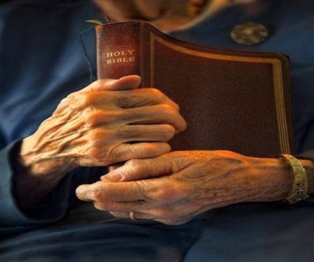 The BOOK - woman, hands, bible, book